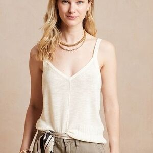 NWOT Banana Republic Ramie Rayon Sweater Tank XL